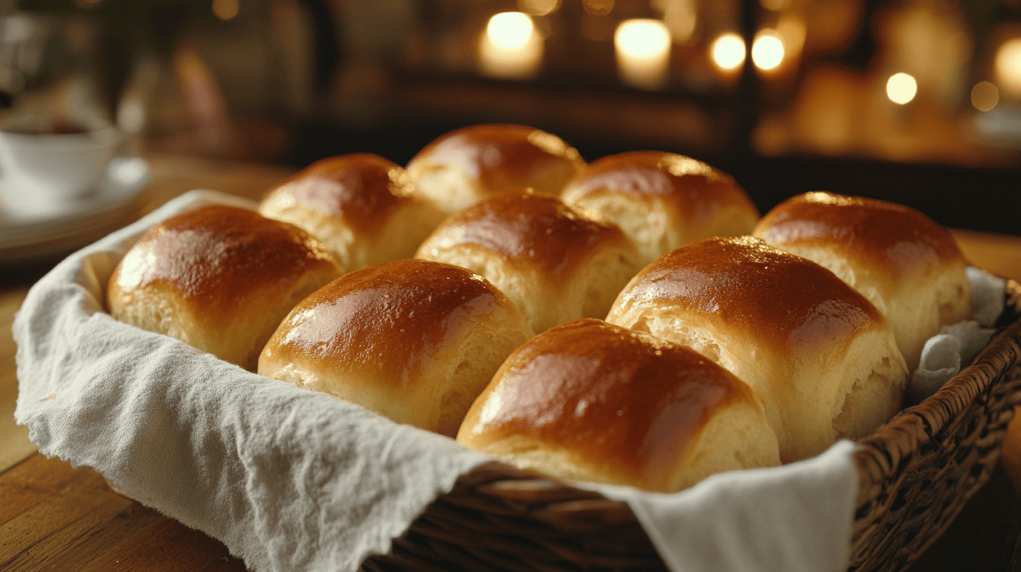 Ingredients for brioche dinner rolls laid out on a countertop.