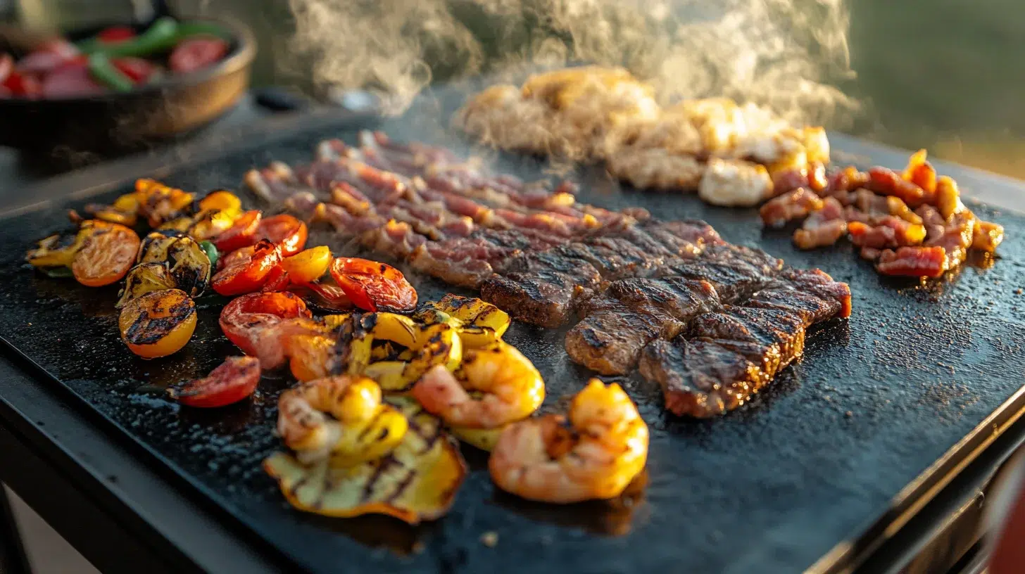 Best foods to cook on a Blackstone griddle – sizzling meats and vegetables