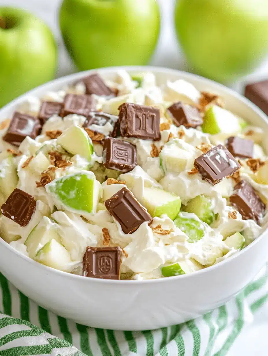Dessert Snickers Salad