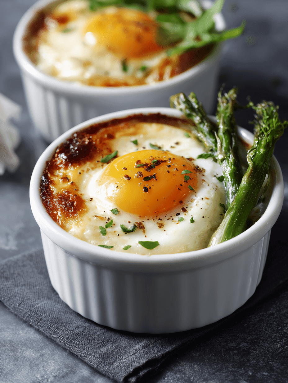 Baked Eggs: Easy & Elegant Eggs Napoleon