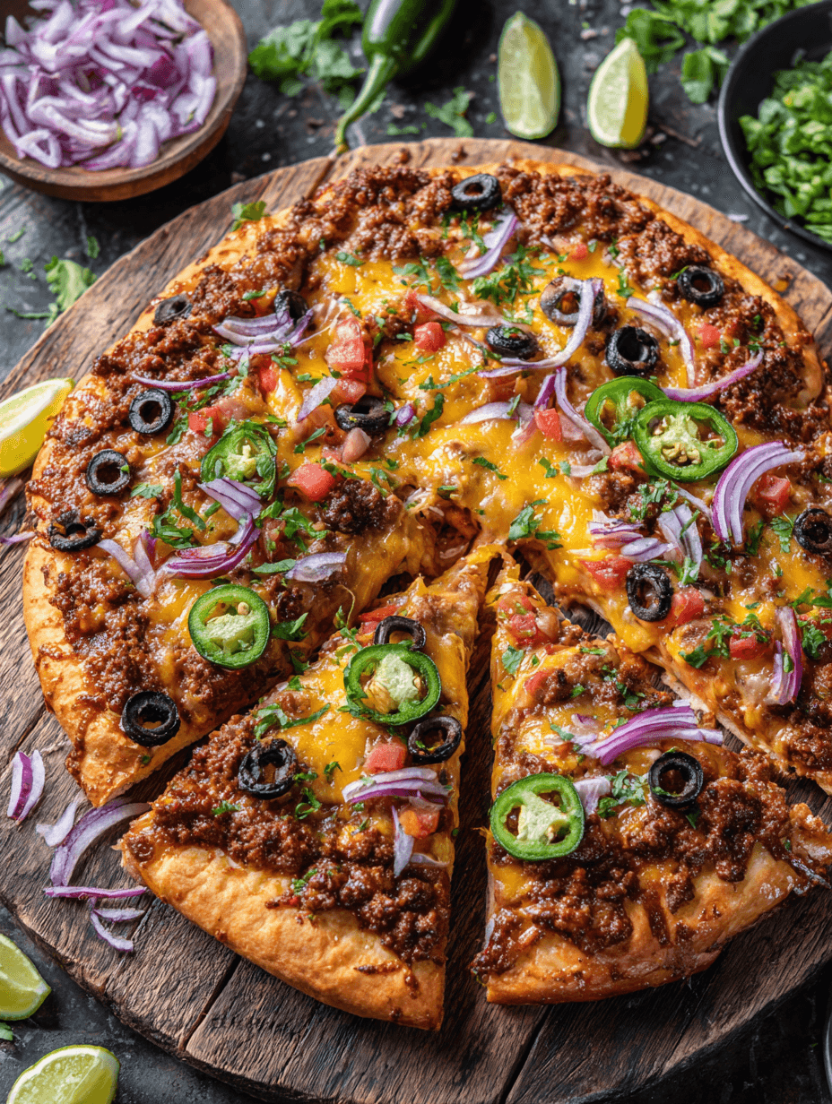 Best Taco Pizza Recipe: Bold, Spicy, and Delicious