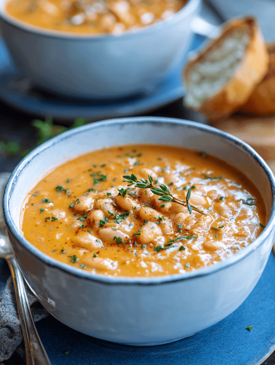Best White Bean Soup - Creamy, Low-Calorie & Delicious