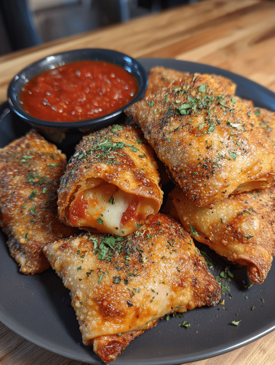 Crispy Air Fryer Pizza Rolls: Your New Favorite Snack!
