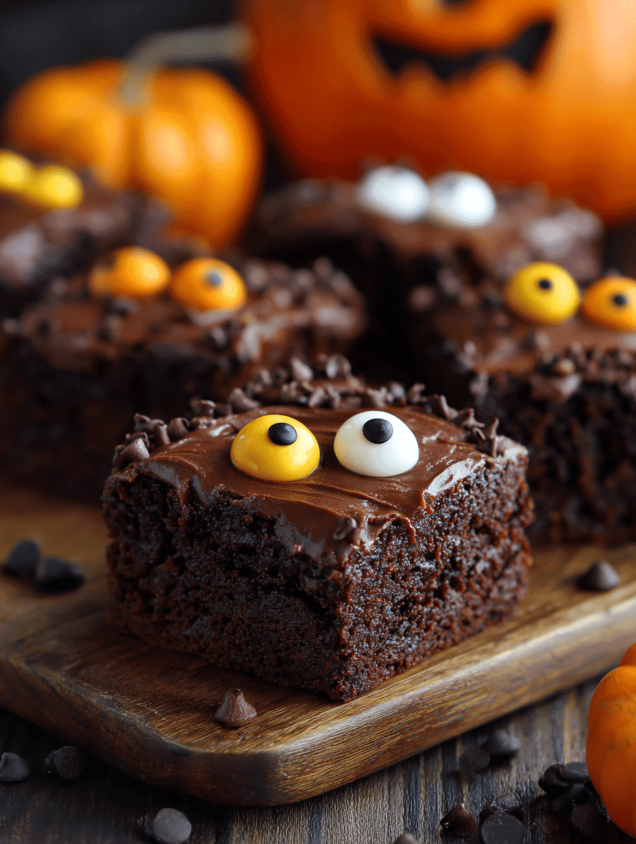 Haunted Brownies: The Best Halloween Dessert Ever!