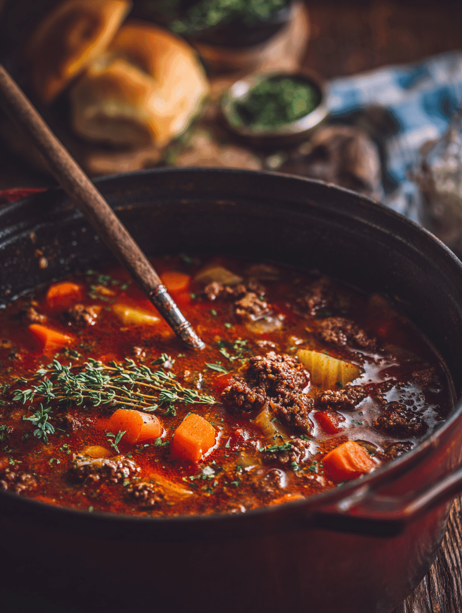 Homemade Hamburger Stew – The Ultimate Comfort Dinner in One Pot