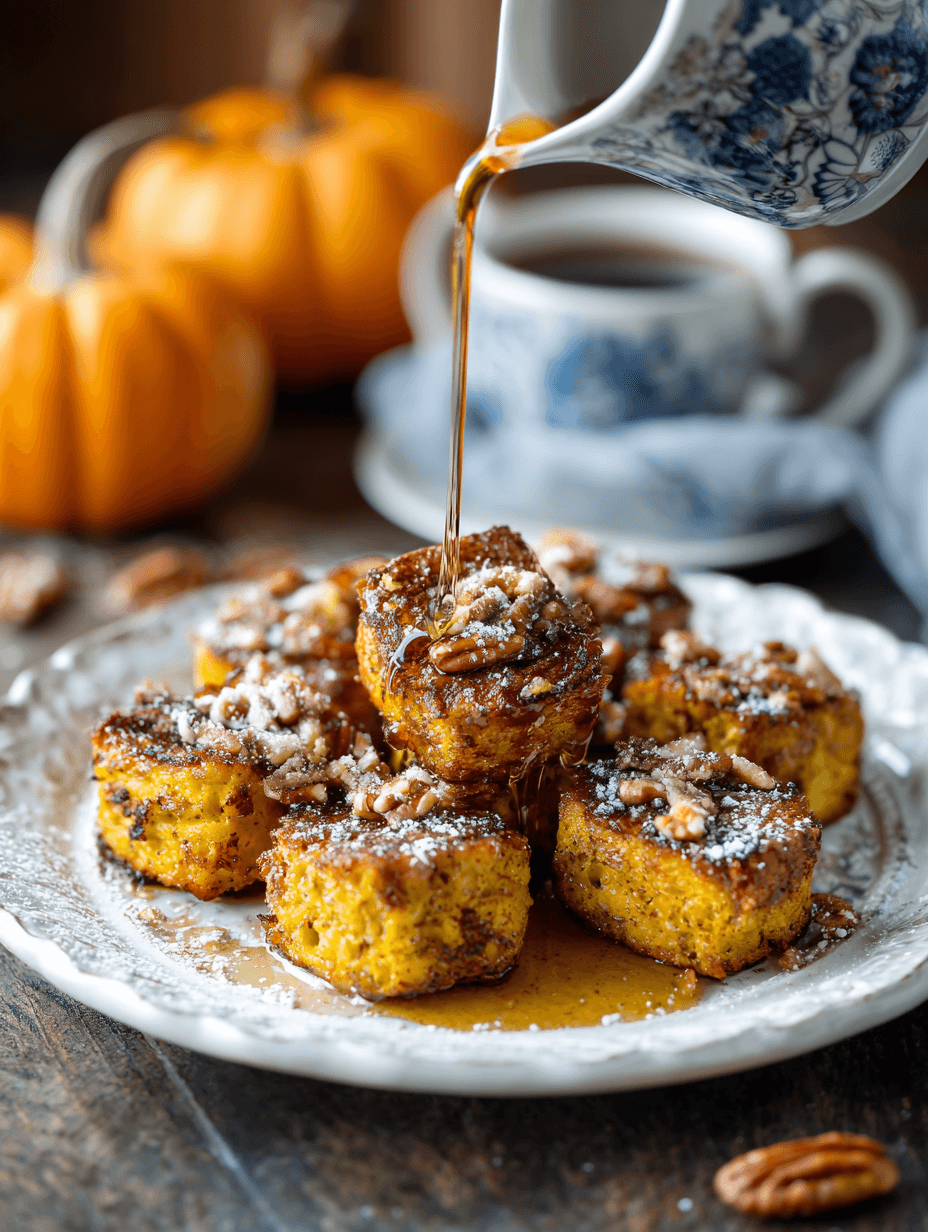 Pumpkin French Toast Bites - Cozy Fall Breakfast Treat