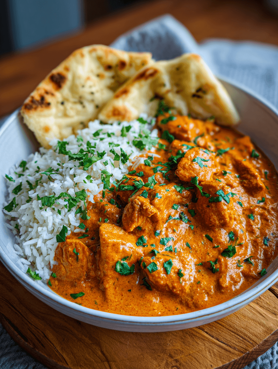 Quick & Easy Homemade Butter Chicken – Creamy, Flavorful & Ready in 40 Minutes