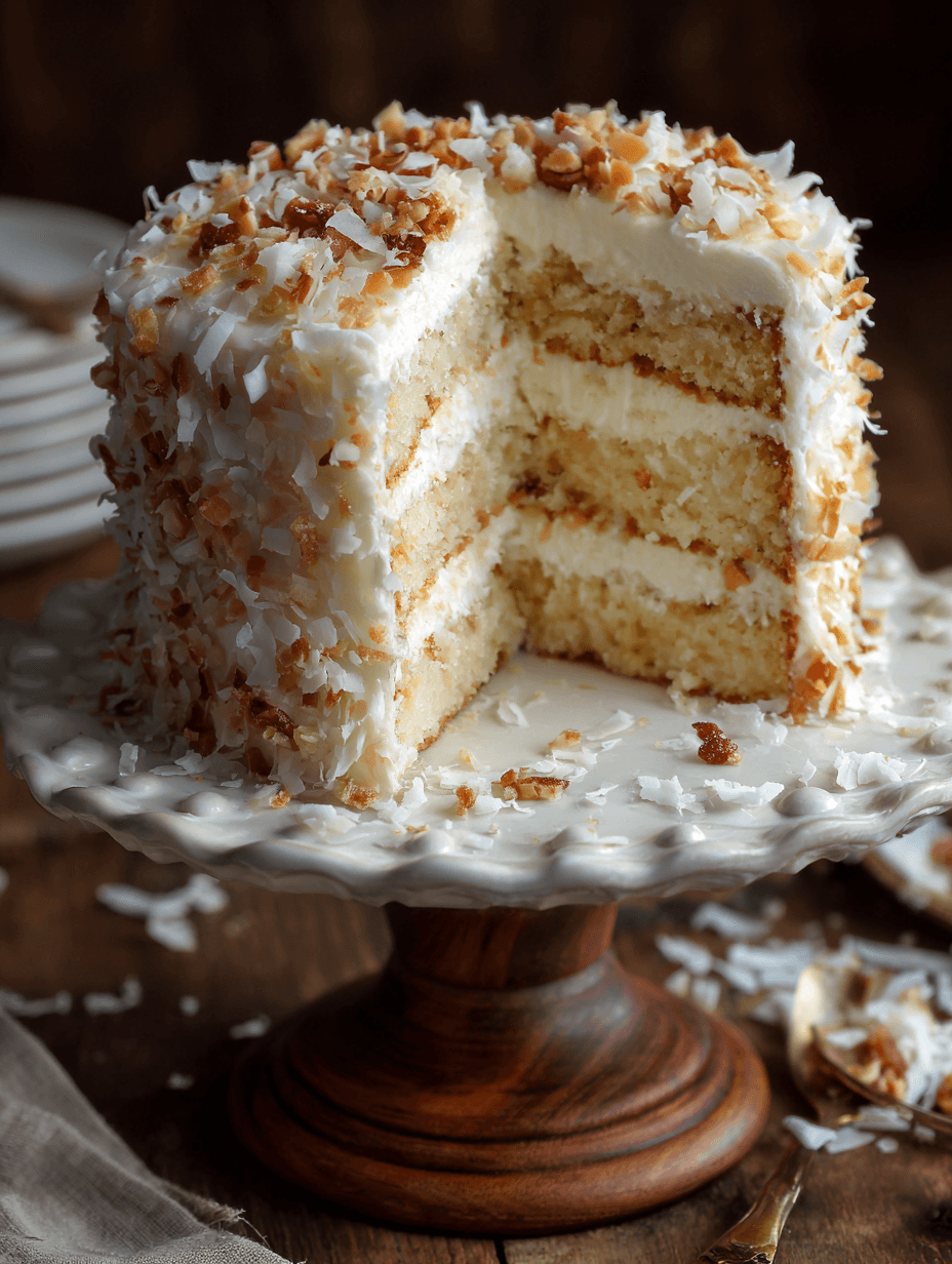 White German Chocolate Cake – A Family Favorite Dessert