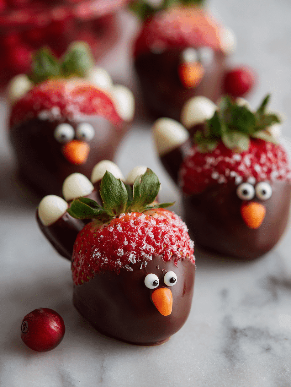 Chocolate Covered Strawberry Turkeys The Cutest (and Tastiest) Thanksgiving Treat You'll Ever Make