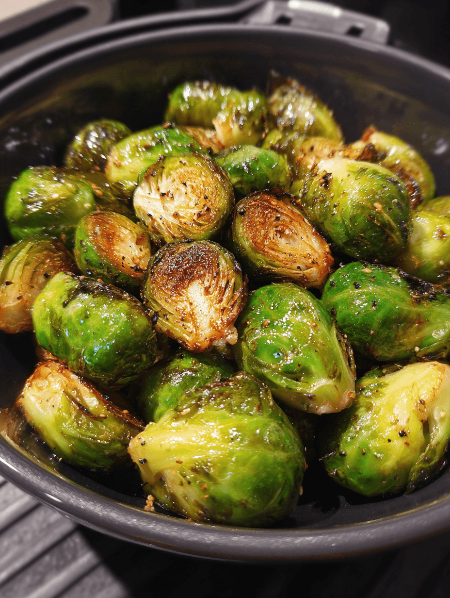 Crispy & Healthy BRUSSELS SPROUTS in AIRFRYER (Easy Guide)