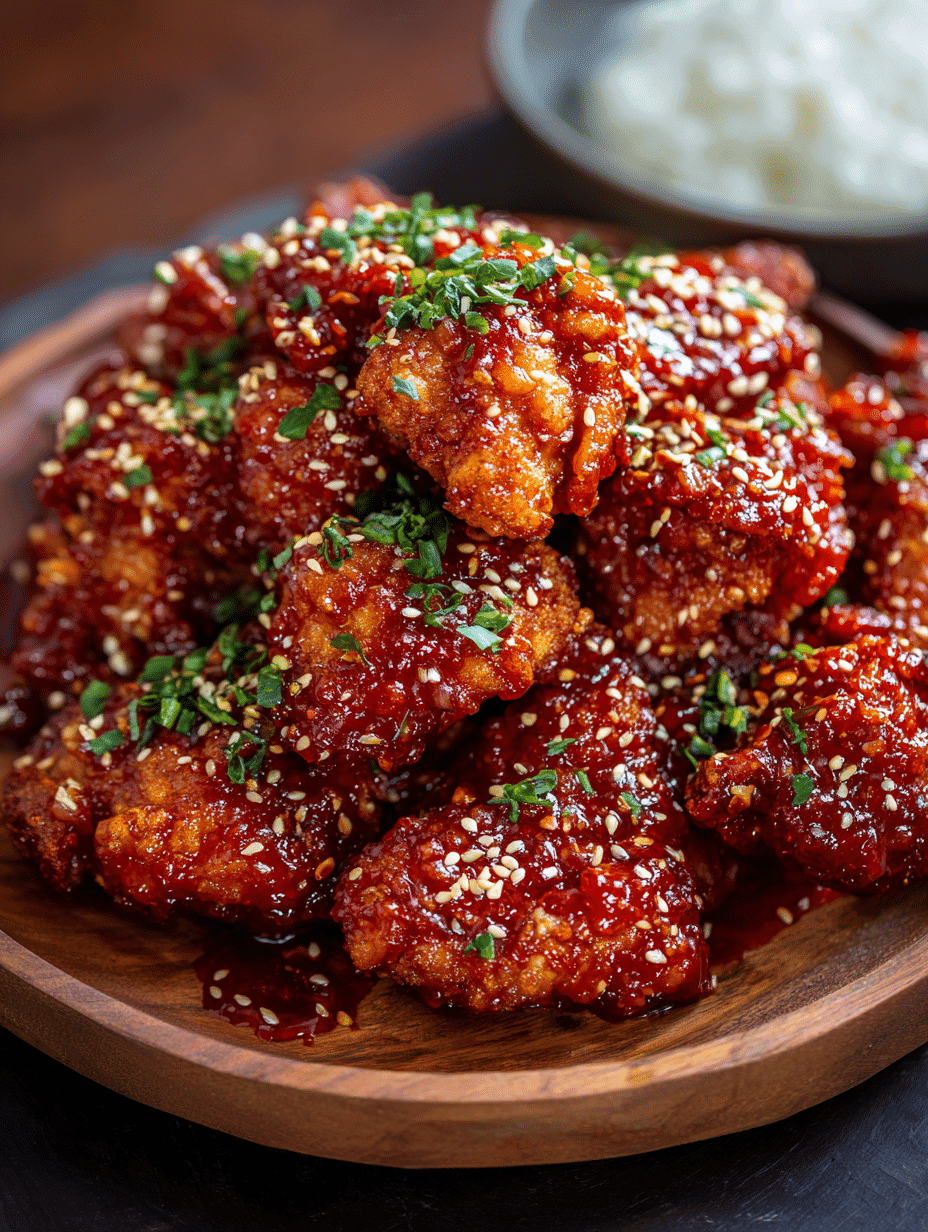 Dakgangjeong (Sweet Crispy Korean Fried Chicken) The Ultimate Guide to Authentic Korean Glazed Fried Chicken
