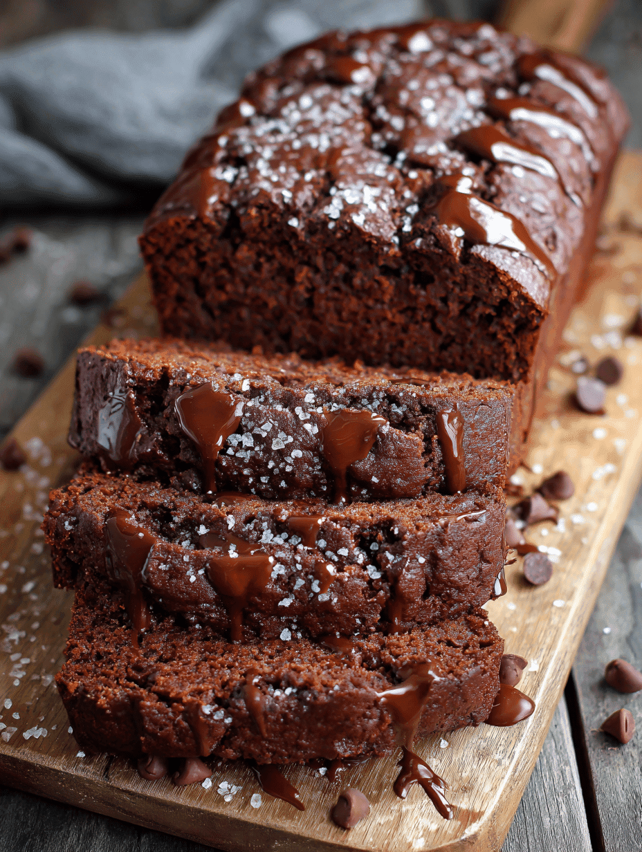 Double Chocolate Banana Bread
