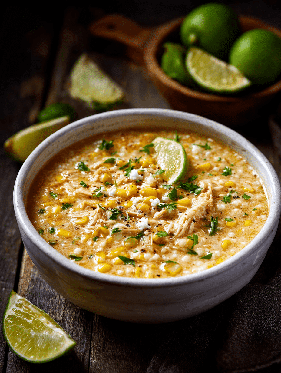 Easy Mexican Street Corn White Chicken Chili Recipe You Need to Try!