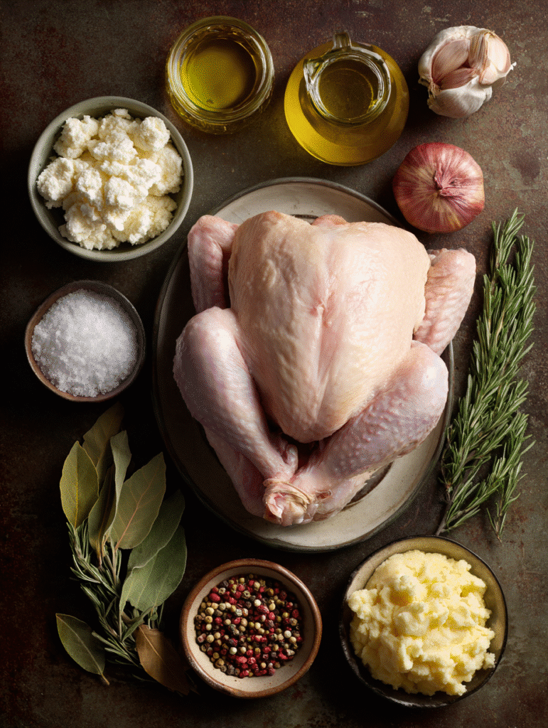 Ingredients for a Perfect Spatchcock Turkey