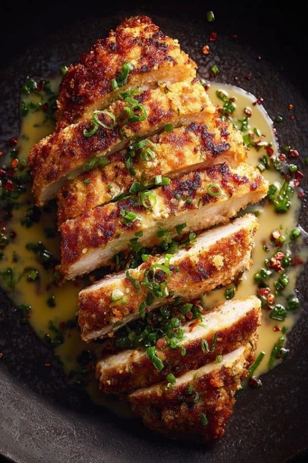 Crispy Caesar Chicken Cutlets Recipe - Easy, Crunchy & Family-Friendly