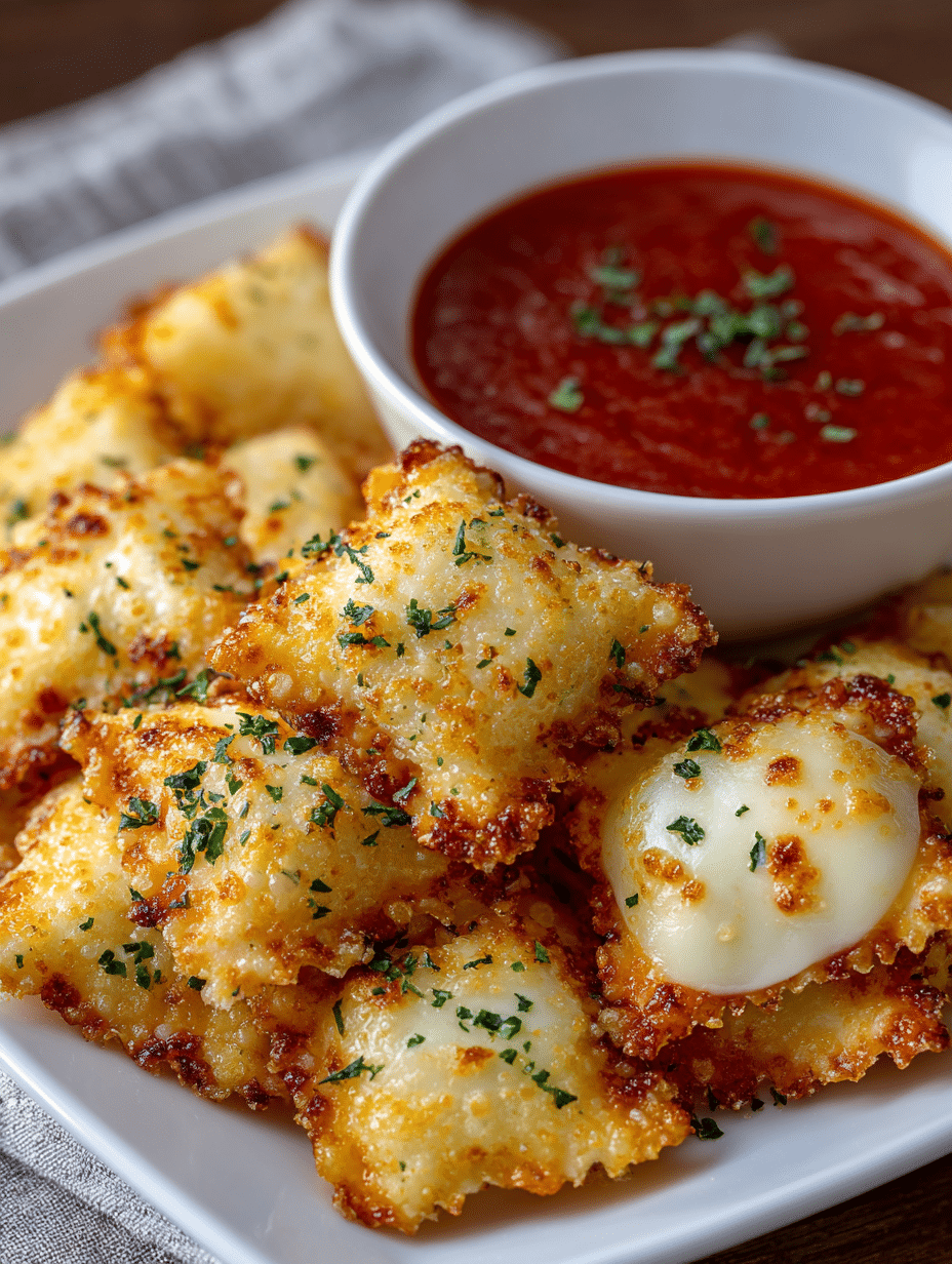 Low Carb Ravioli Bites – The Crispy, Cheesy Keto Snack You Didn’t Know You Needed