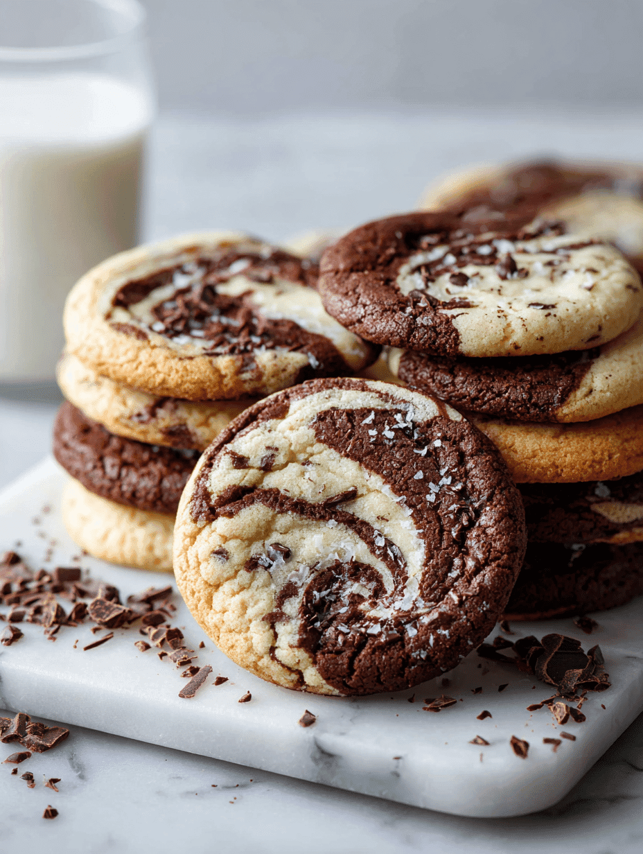 Marble Chocolate Chips Cookies – 7 Swirl Secrets