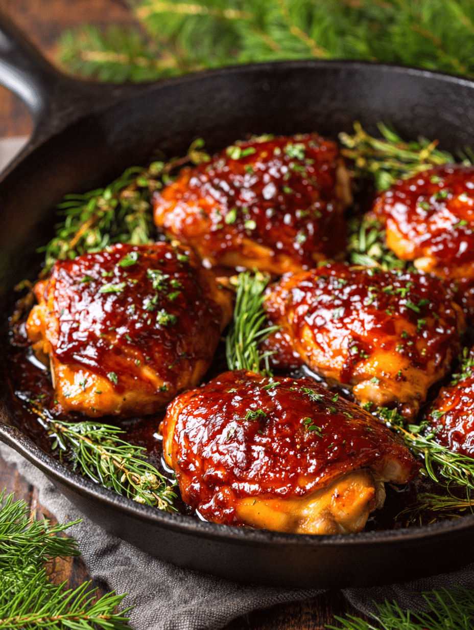 One Pan Bold Honey BBQ Chicken A Sweet, Smoky One-Skillet Dinner You’ll Crave Weekly