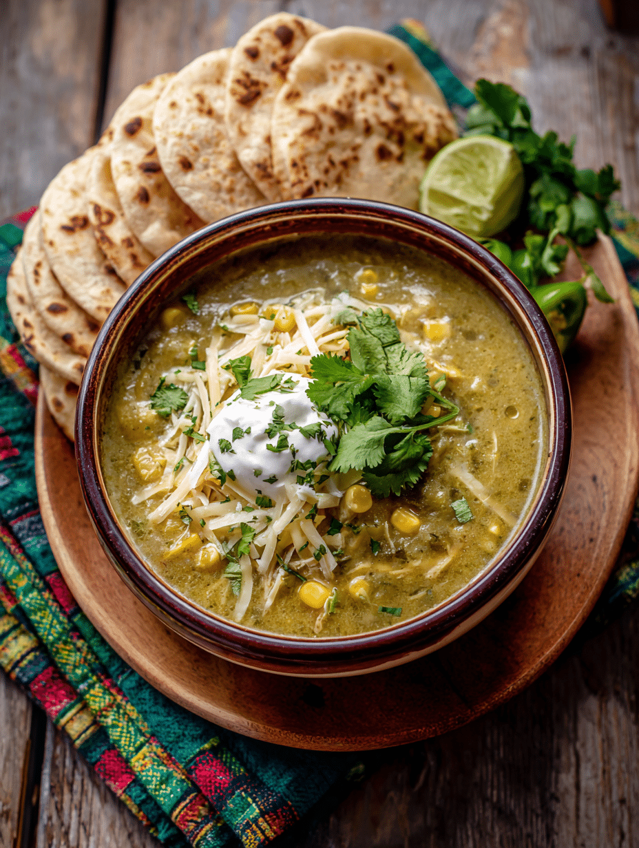 One-Pot Green Enchiladas Soup – Cozy Comfort Made Simple
