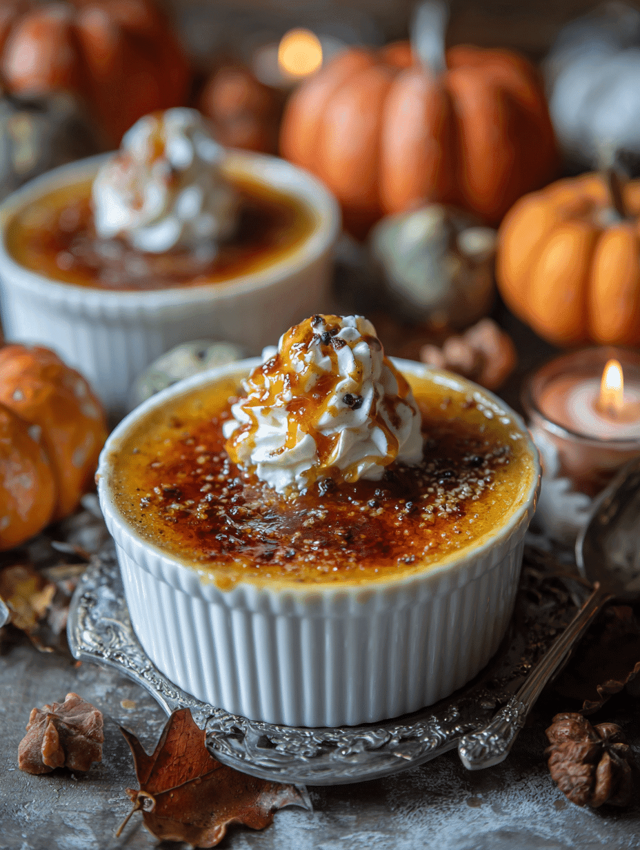 Pumpkin Crème Brûlée – The Ultimate Fall Dessert for Your Thanksgiving Table