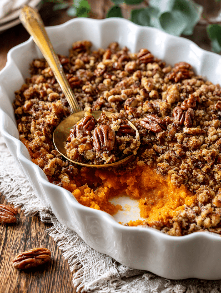 Southern Maple Sweet Potato Casserole – The Heart of Every Thanksgiving Table