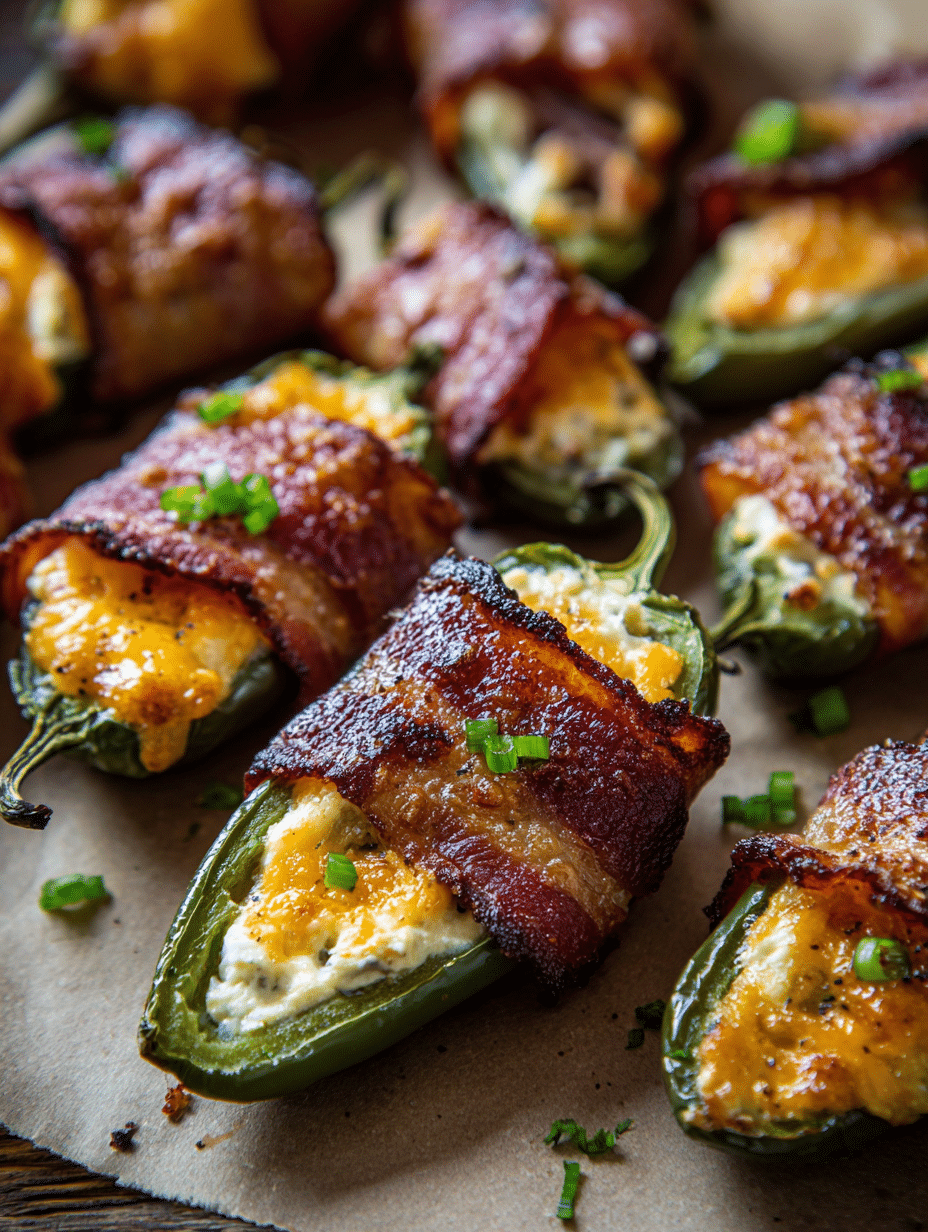 The Best Brisket Jalapeño Poppers Creamy, Cheesy, and Wrapped in Bacon