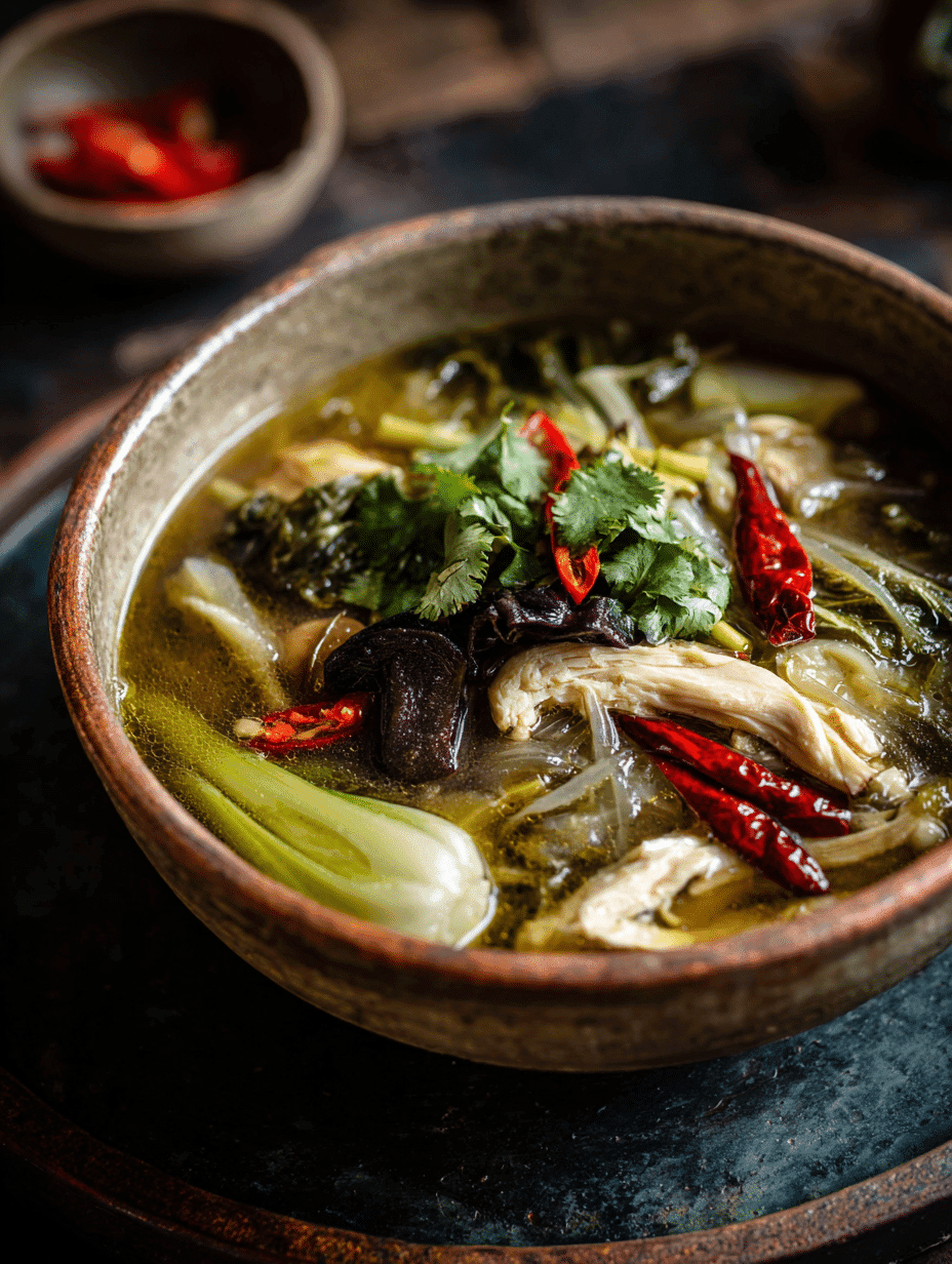 The Healing Chinese Soup That Gives You Superpowers – A Hot & Sour Recipe That Heals Body and Soul