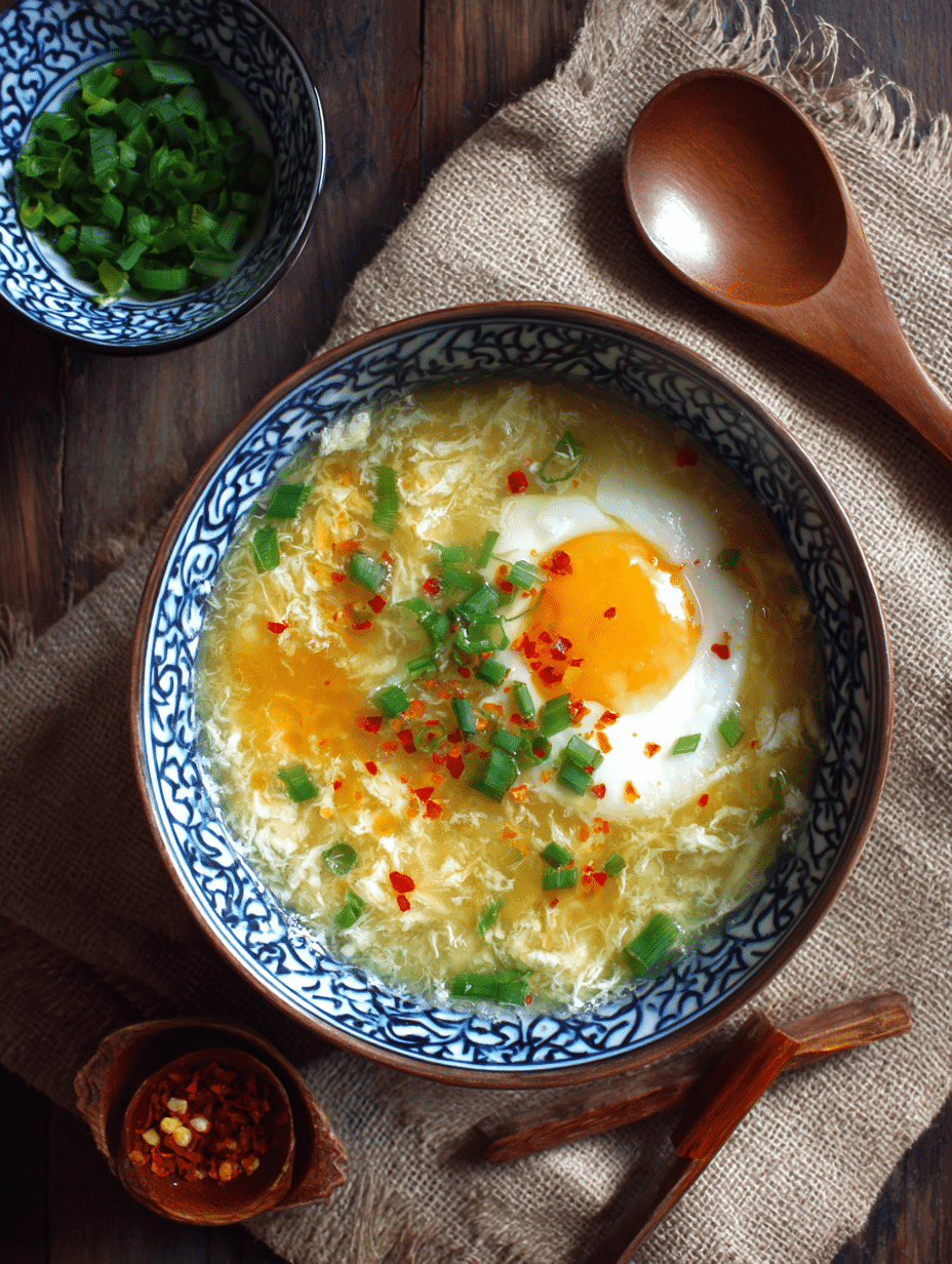 The Simplest Egg Drop Soup – Authentic, Quick & Comforting Chinese Recipe