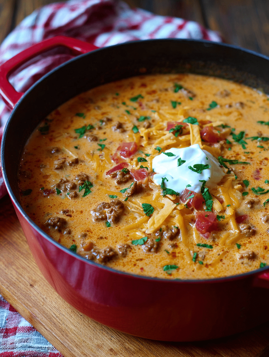 High Protein Creamy Taco Soup – Yes, This Cozy Dinner Is Finally Macro-Friendly
