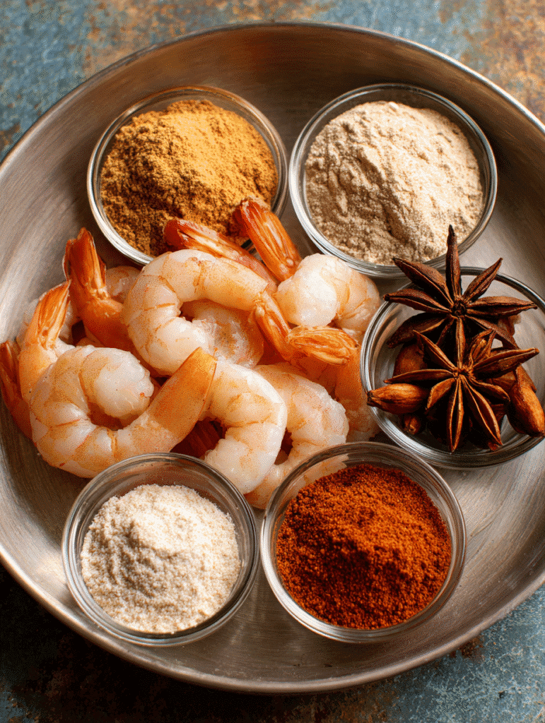 Ingredient to make Smoke Shrimp