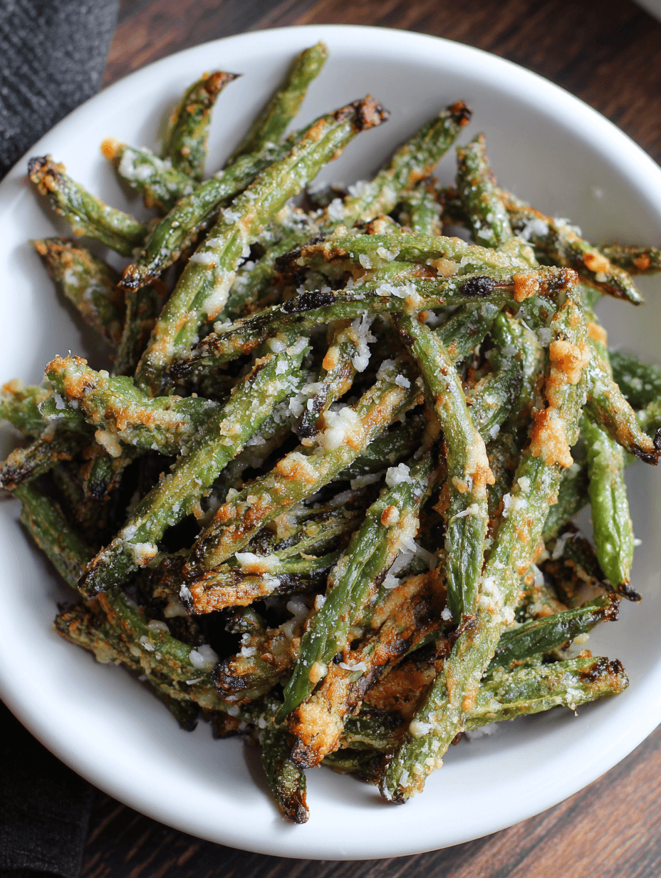 Air Fryer Parmesan Green Beans: Crispy, Cheesy, and Totally Addictive