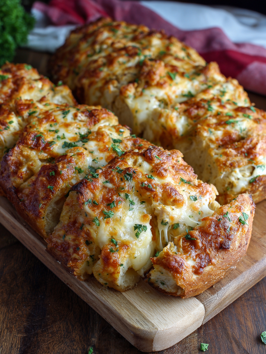 Chicken Bread Recipe Easy, Cheesy Dinner for Big Families and Cozy Nights
