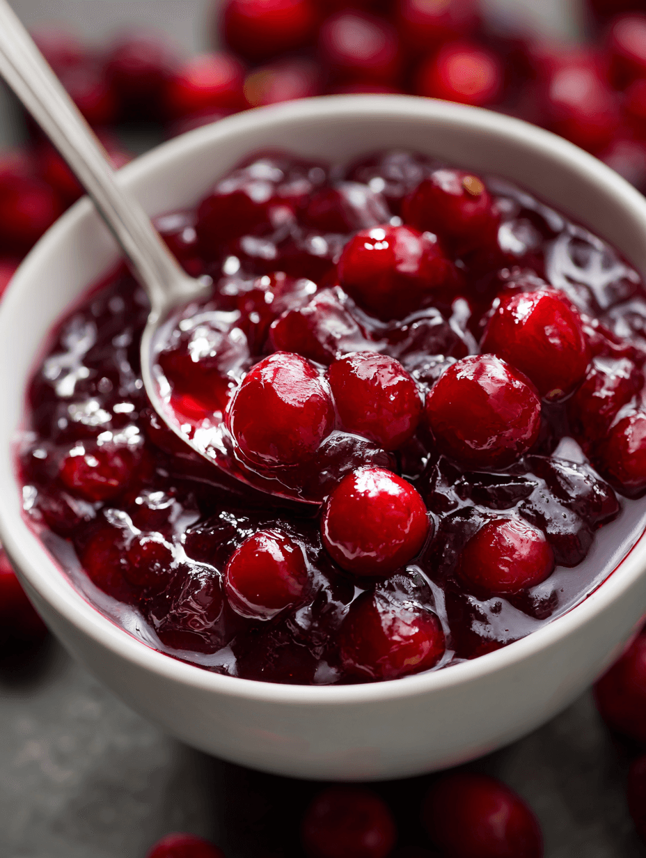 Classic Homemade Cranberry Sauce (EASY) - Sweet, Tangy & Totally Foolproof