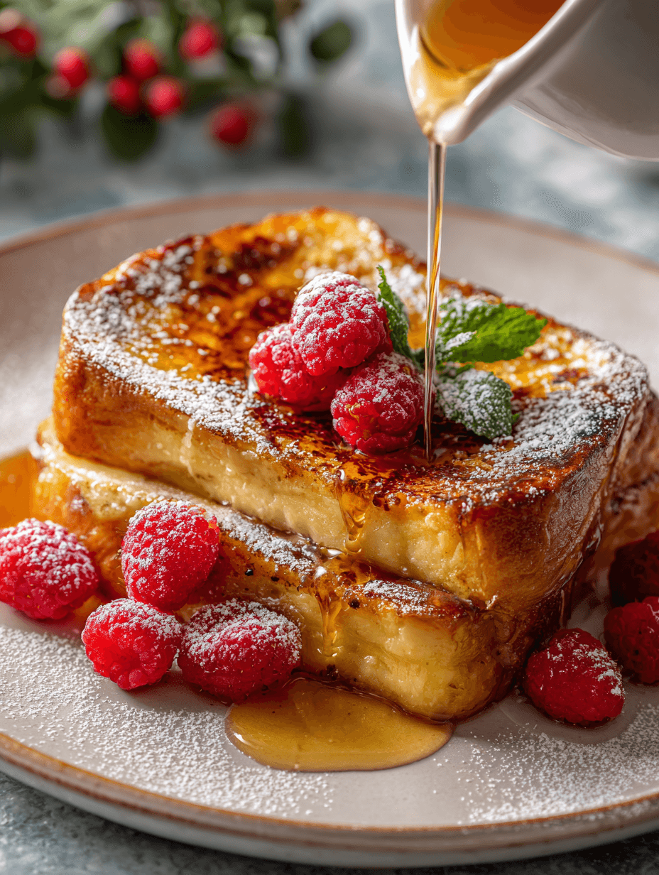 Crème Brûlée French Toast The Ultimate Breakfast Holiday Ideas You’ll Fall in Love With