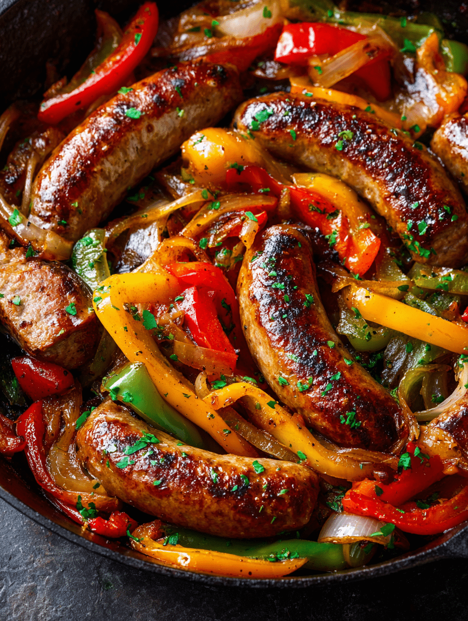 One-Pan Sausage & Peppers A Quick, Flavor-Packed Dinner You’ll Make on Repeat