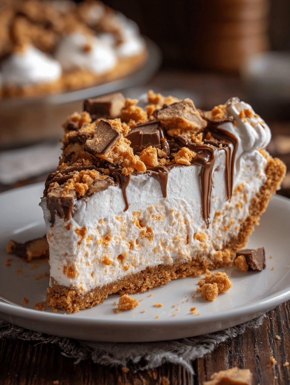 Peanut Butter Butterfinger Pie – The Best No-Bake Dessert for Birthdays and Beyond