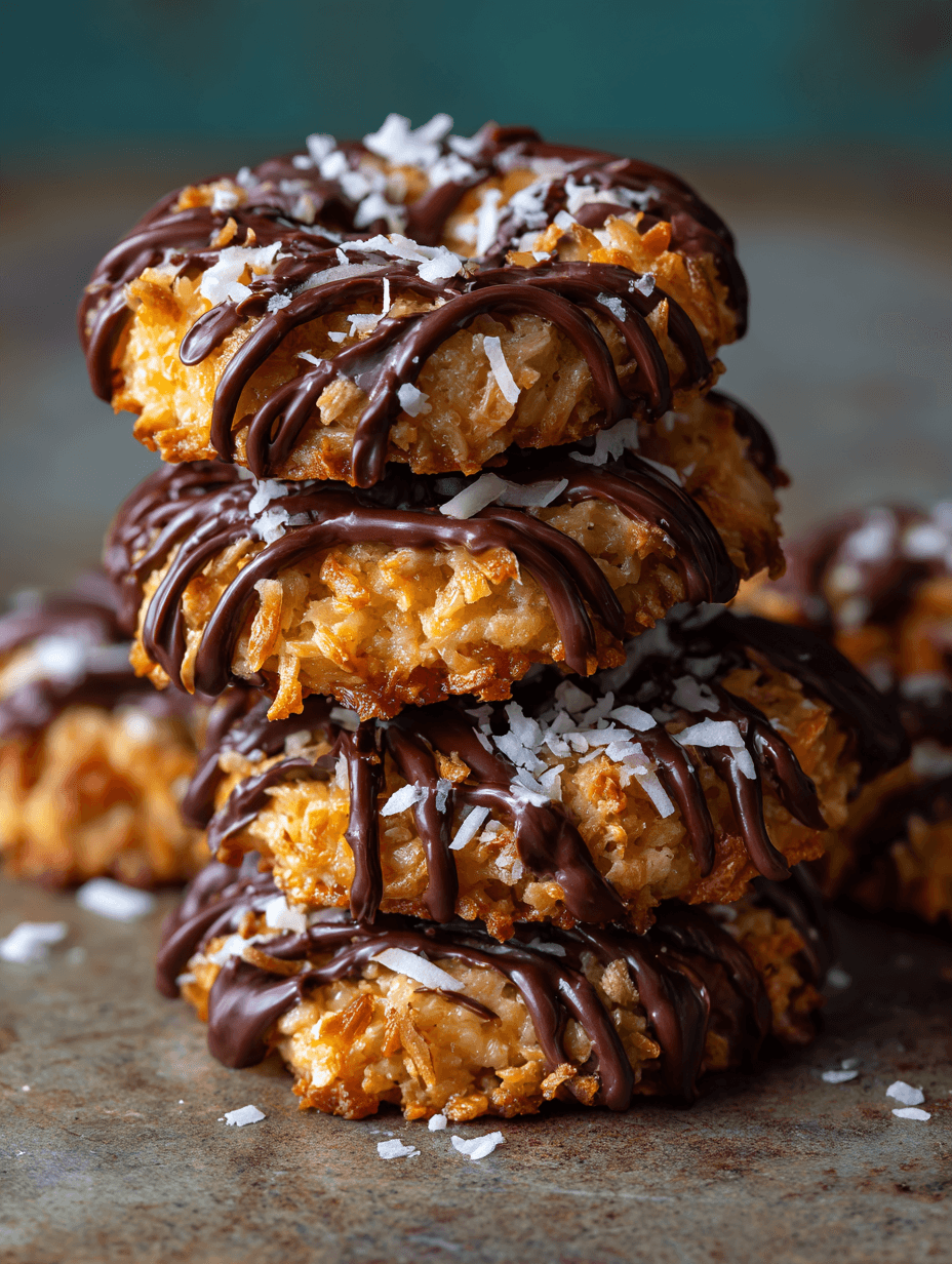 The Irresistible Magic of Homemade Samoas Cookies A Story & Recipe to Fall in Love With
