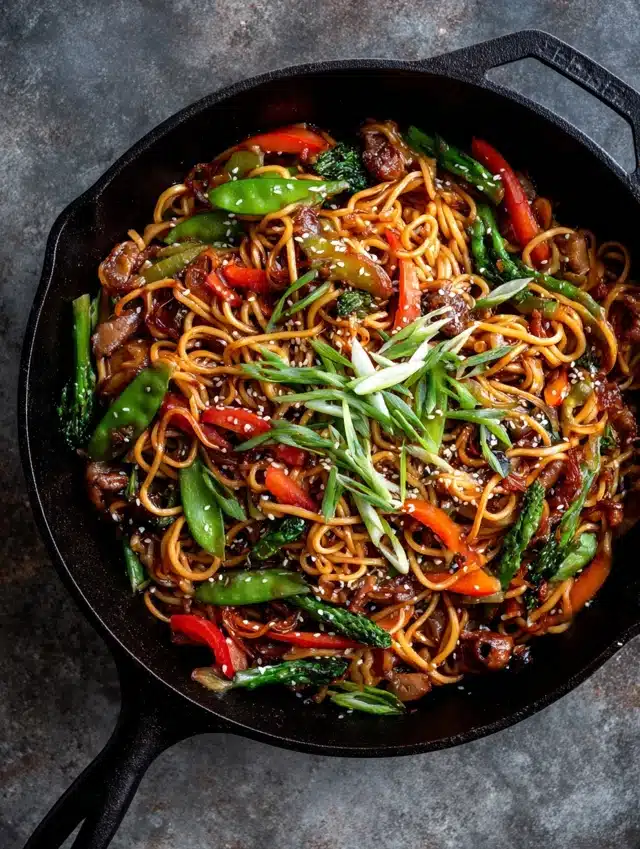 4. Combine & Toss Add cooked noodles to the skillet and toss everything together until the noodles soak up every bit of that luscious sauce. This dish is now officially one of the Best Meals Ever in your dinner lineup.