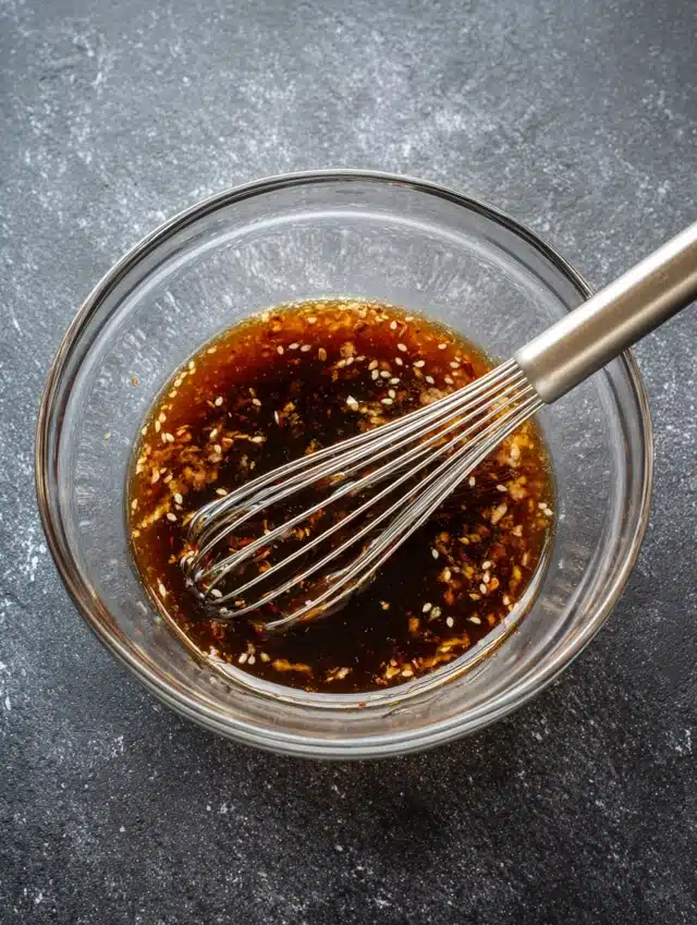 2. Prepare the Sauce In a small bowl, whisk together soy sauce, honey, sesame oil, rice vinegar, and minced garlic. This sticky sauce is what elevates these noodles into something magical making them perfect for Lazy Dinner Ideas Healthy that still satisfy.