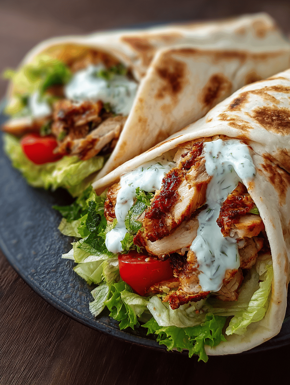 Air Fryer Chicken Shawarma Wrap The Ultimate Crispy Wrap You Can Make at Home