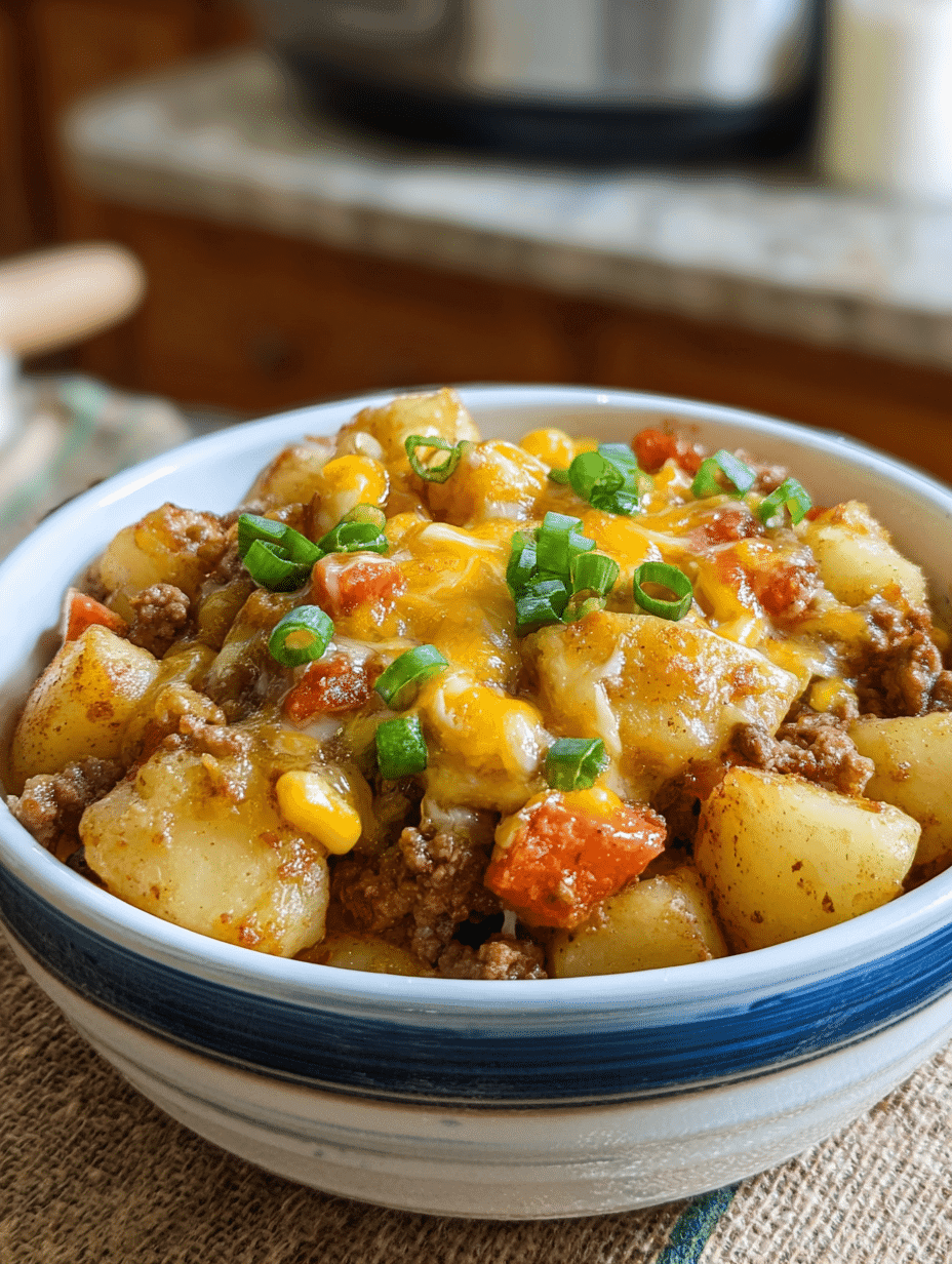 Amish Harvest Casserole - Slow Cooker A Heartwarming Comfort Meal to Fall In Love With