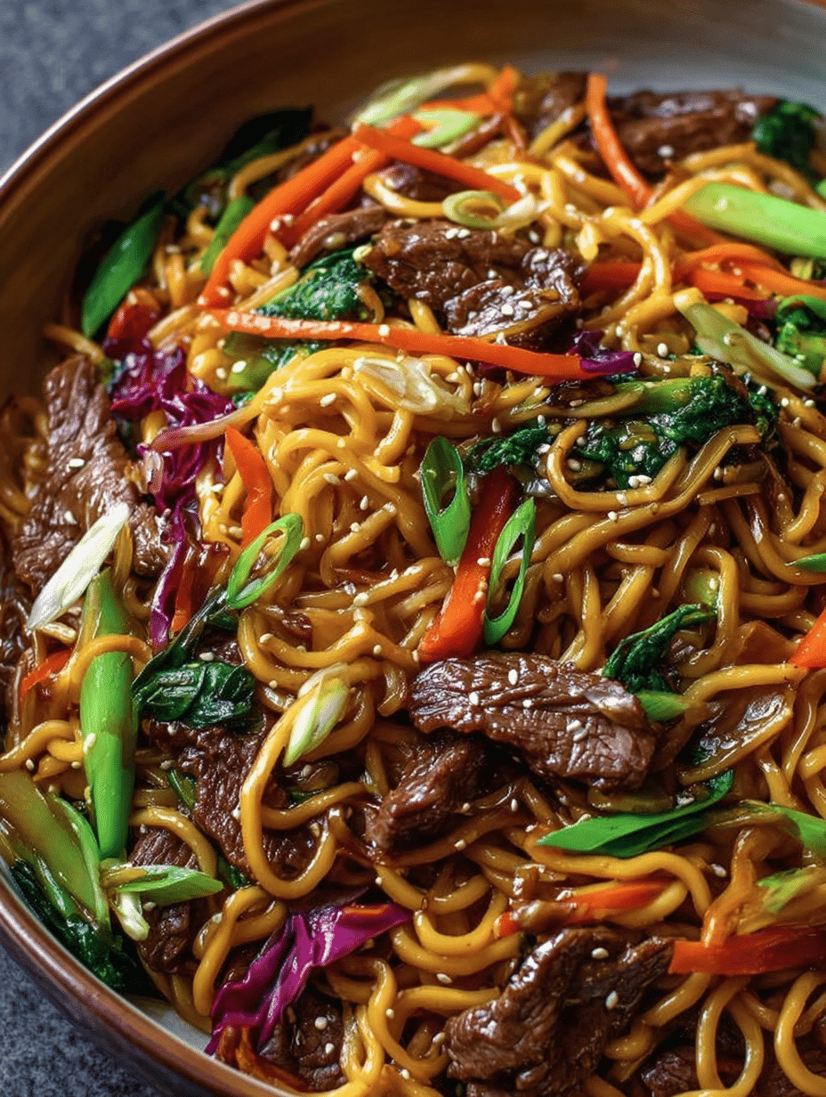 Best Beef Chow Mein Recipe – Easy, Savory & Quick Dinner