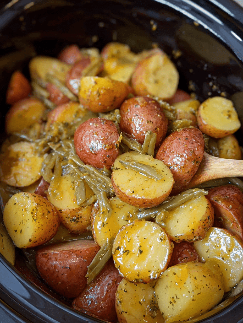 CROCKPOT SWAMP POTATOES