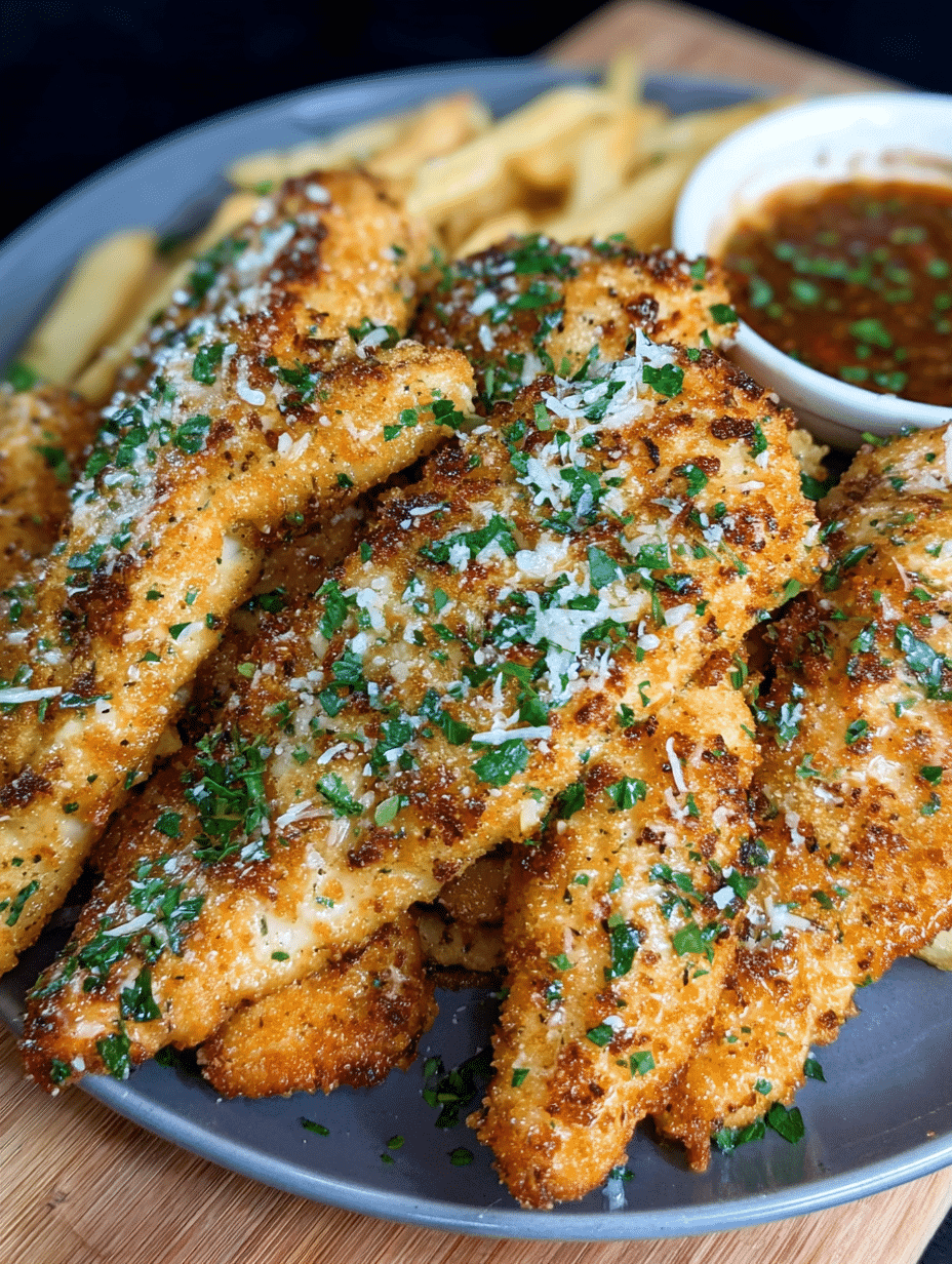 Garlic Parmesan Chicken Tenders The Crunchy, Flavor‑Packed Recipe You’ll Make Again and Again