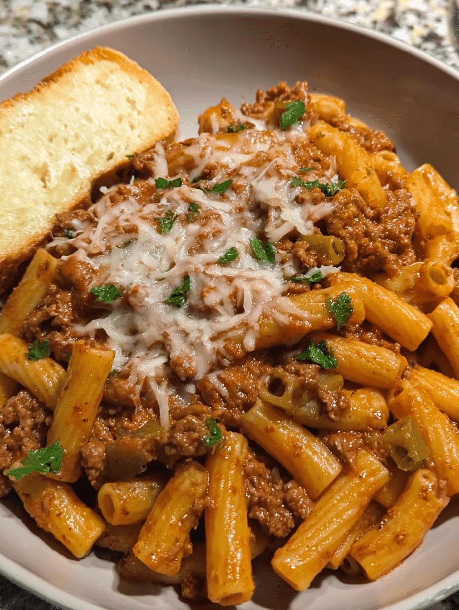 Homemade One Pot Beefaroni – Easy Family Dinner in 30 Minutes