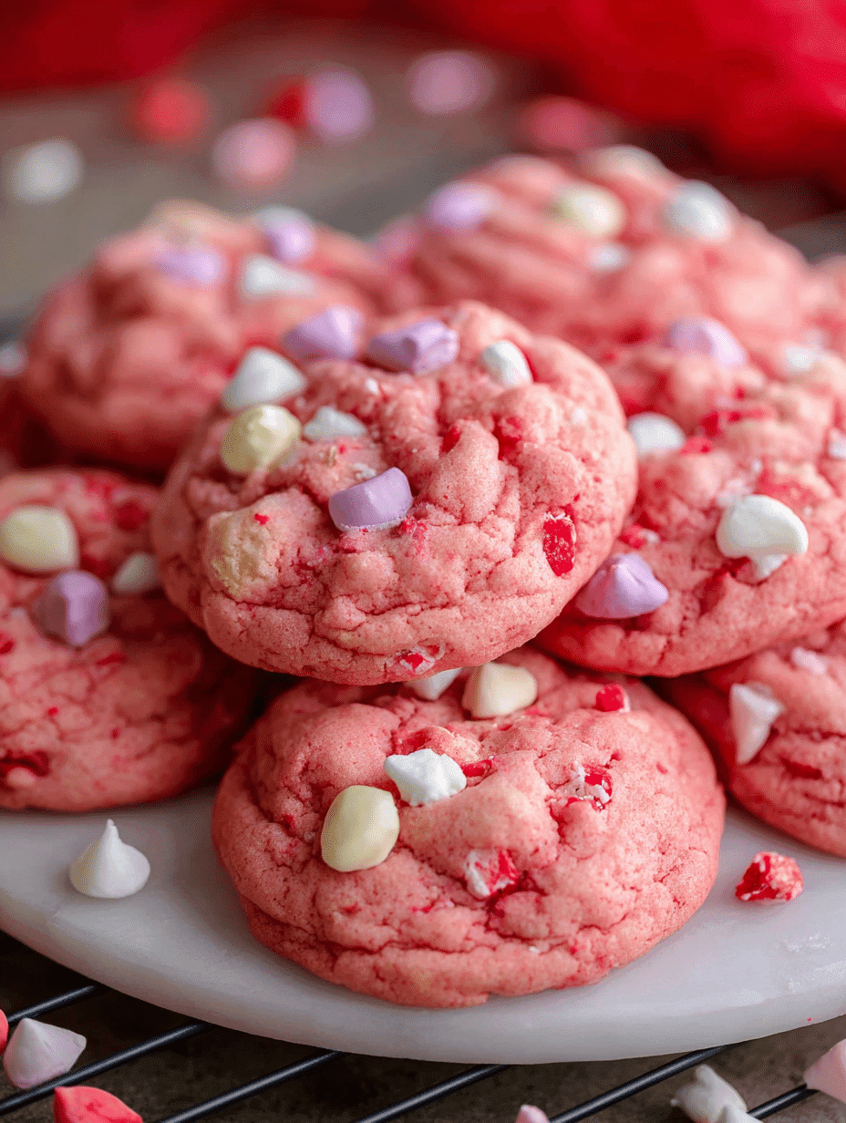 Strawberry Cake Mix CookiesPerfect Recipe | Easy, Soft & Flavorful Cookies That Wow