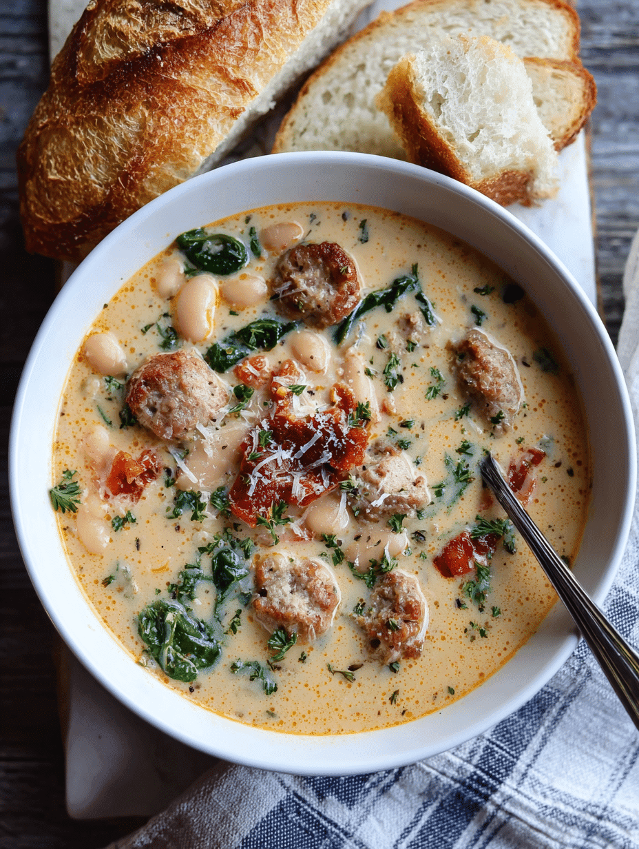 Why This Creamy White Bean & Sausage Soup Will Be Your New Comfort Classic