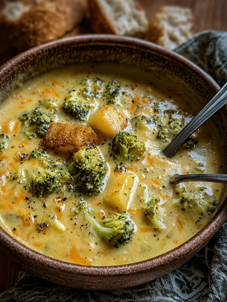 Creamy Broccoli Potato Soup