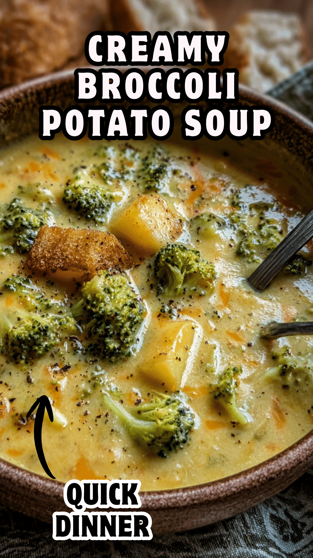 Creamy Broccoli Potato Soup