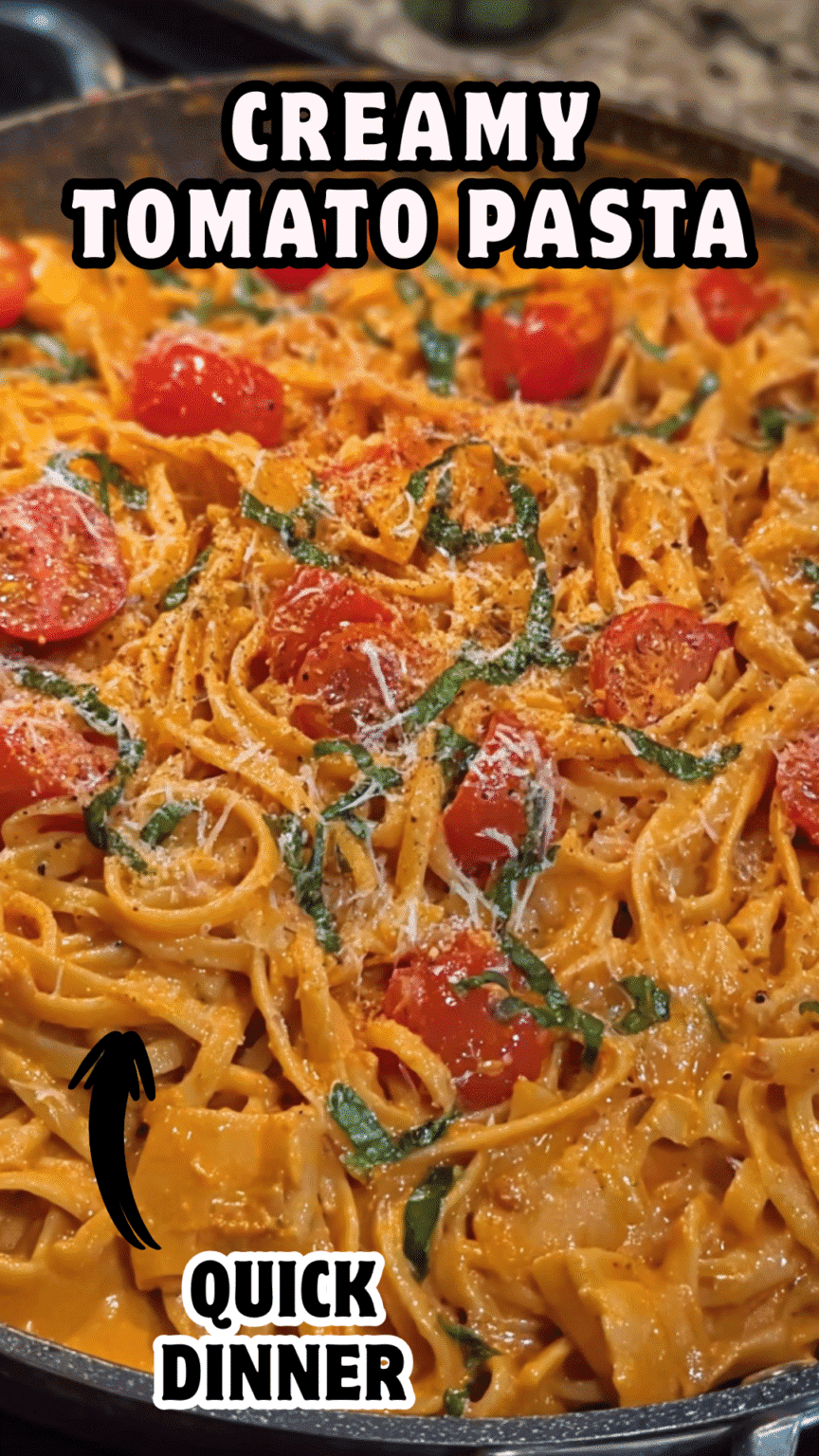 Creamy Tomato Pasta That Feels Like a Hug | Quick Recipe